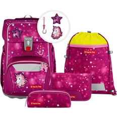 Step by Step Giant School Bag 5 pcs - Sweet Unicorn Nuala Pink