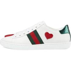 Gucci Shoes Gucci Ace Low Heart - White
