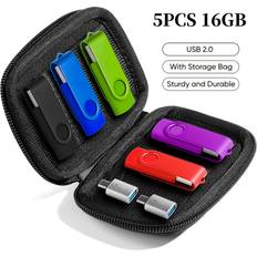 Memory Cards & USB Flash Drives Temu Usb Flash Drive Bundle 5pcs