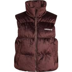 Adidas Brown Vests adidas Velvet Vest - Brown