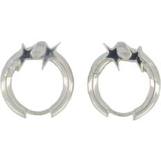 Tj Icon Earrings Silver - Hopea
