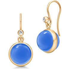 Julie Sandlau Smycken Julie Sandlau Prime Earrings Hängende Örhängen - Blue/Gold