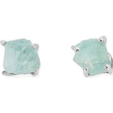 Silver Harmony Stone Stud Earrings