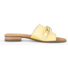 Dame - Uld Badesandaler Gabor Comfort Sliders Uld Uld - Gul