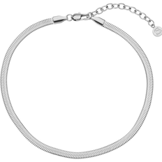 Sistie Fotlänkar Sistie Snake Anklet Rostfritt Stål