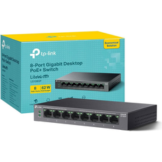 TP-Link LS108GP 8 Port Full Gigabit PoE Switch
