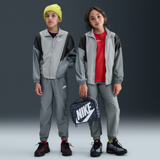 Grey Tracksuits Nike Sportswear Older Kids Woven Tracksuit - Grey