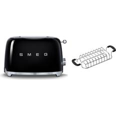 Smeg TSF01 2 Slice Toaster Bundle