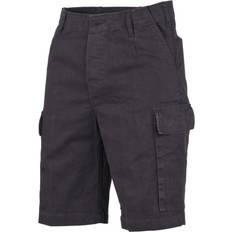 Moleskin Bermuda Shorts - Black