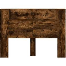 vidaXL Cabinet Smoked Oak Headboard 140cm
