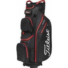 Titleist Cart 14 StaDry Bag - Black/Black/Red