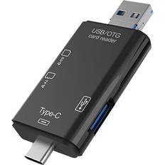 Tlily OTG SD Type C Micro-SD Card Reader Adapter