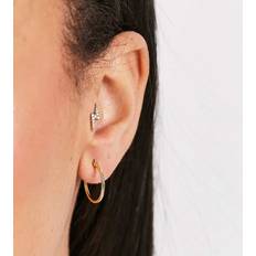 Pieces 18k Plated Small Hoops - Gold