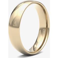 Wedding Rings - Yellow T.H.Baker 9ct Yellow Gold 5.0mm Light Court Wedding Ring