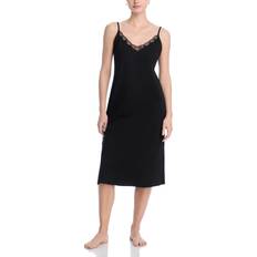 Camisones Natori Sonomi Lace Trim Charmeuse Gown