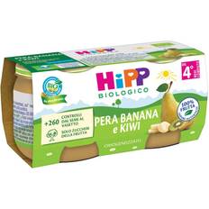 Pappe per Bambini Hipp Bio Omogeneizzato Pera Kiwi Banana 2x80g