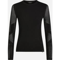 Belstaff Women T-shirts Belstaff Kai Crewneck Long Sleeve T-Shirt - Black