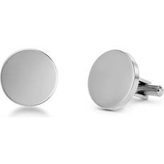 Rostfritt stål Manschettknappar Edblad Cufflink Round Steel