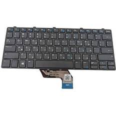 Dell Yes (single-coloured) Keyboards Dell Genuine Keyboard US Hebrew Latitude 3380 3310