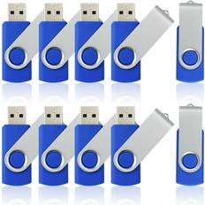 Memory Cards & USB Flash Drives Kootion 10 Pack 8 GB USB 2.0 Flash Drive