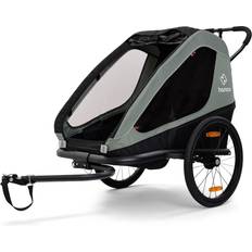 Cykelkärror & Påhängscyklar Hamax Traveller Cykelvagn Khaki Green Black