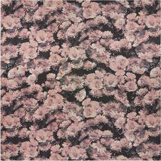 Pixel Flower Silk Square Scarf - Dam