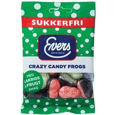 Crazy candy frogs Evers Sukkerfri Crazy Candy Frogs 70g
