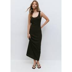 Bruna - Långa klänningar Gina Tricot Maxiklänning Maxi Dress Långklänningar - Brun