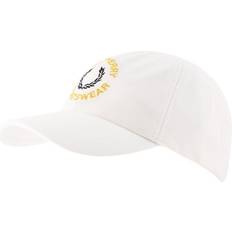 Fred Perry Men Accessories Fred Perry Sportwear Graphic Cap - White