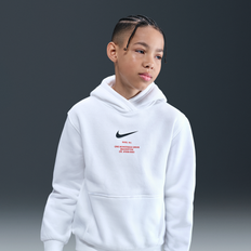 Nike Sportswear Club Fleece Pullover Hoodie - White