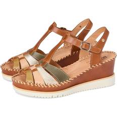 Pikolinos Dame Sko Pikolinos Aguadulce Læder Sandaler Læder Casual - Brun