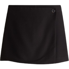 Röcke H&M Wrap Cut Skort - Black
