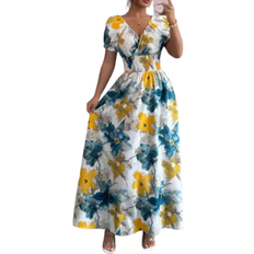 Shein Elenzga Long Dress For Women, Fashionable For Summer