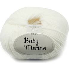 Drops Design Baby Merino Uni Colour White 175m