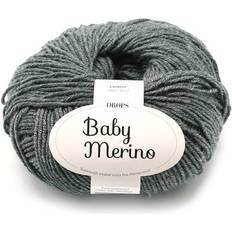 Drops Design Baby Merino Mix Dark Grey 175m