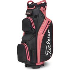 Pink Golf Bags Titleist Cart 14 StaDry Bag - Black/Candy Pink