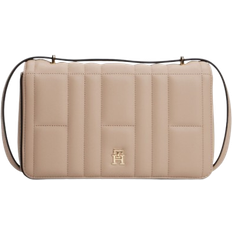 Tommy Hilfiger Monogram Quilted Crossbody Bag - Coastal Taupe