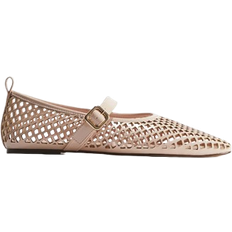H&M Perforated Mary Jane - Lys Beige
