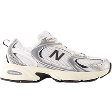 New Balance 530 - Silver Metallic/Black Cement