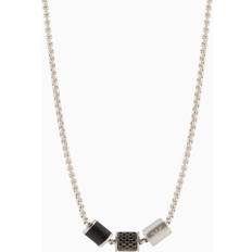Emporio Armani Necklace - Silver/Black