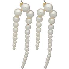 Pieces Smycken Pieces Fptinea A Earrings Plated Box - Guld