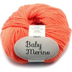 Drops Design Baby Merino Uni Colour Electric Orange 175m