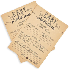 Shein Cards & Invitations Baby Shower Prediction Cards 30-pack