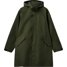 H2o rain H2O Rømø LW Long Rain Jacket - Army