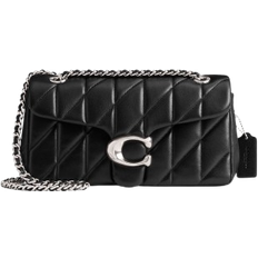 Coach Tabby Shoulder Bag 26 With Pillow Quilting - Silver/Black