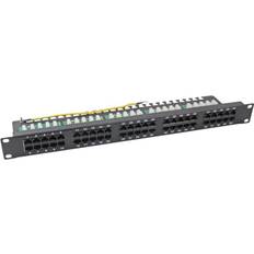 Patchpanel 50xRJ45 8 4 1HE ISDN