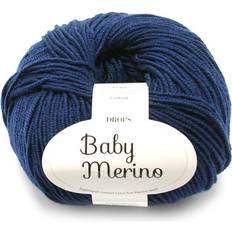 Drops Design Baby Merino Uni Colour Navy Blue 175m