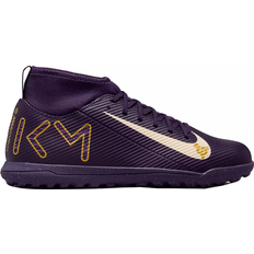 Nike Jr Mercurial Superfly 10 Club Kylian Mbappé TF - Grand Purple/Pale Ivory