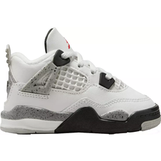 Nike Jordan 4 Retro White Cement TD - White/Cement Grey/Black/Fire Red