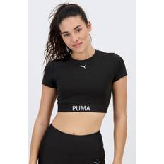 Puma T-shirts Puma Strong Crop T-Shirt - Black